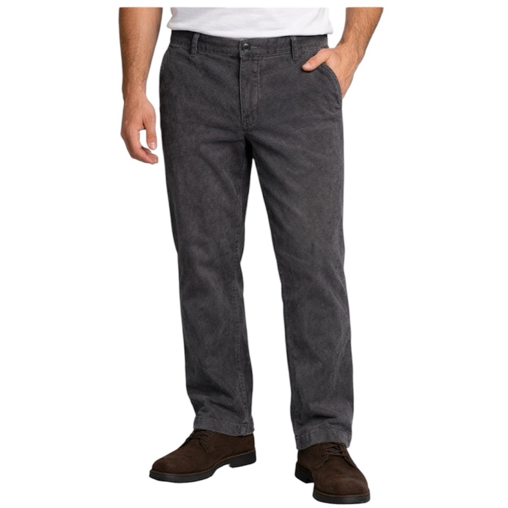 L.L. Bean grey corduroy Classic Fit pants men’s 42 x 30